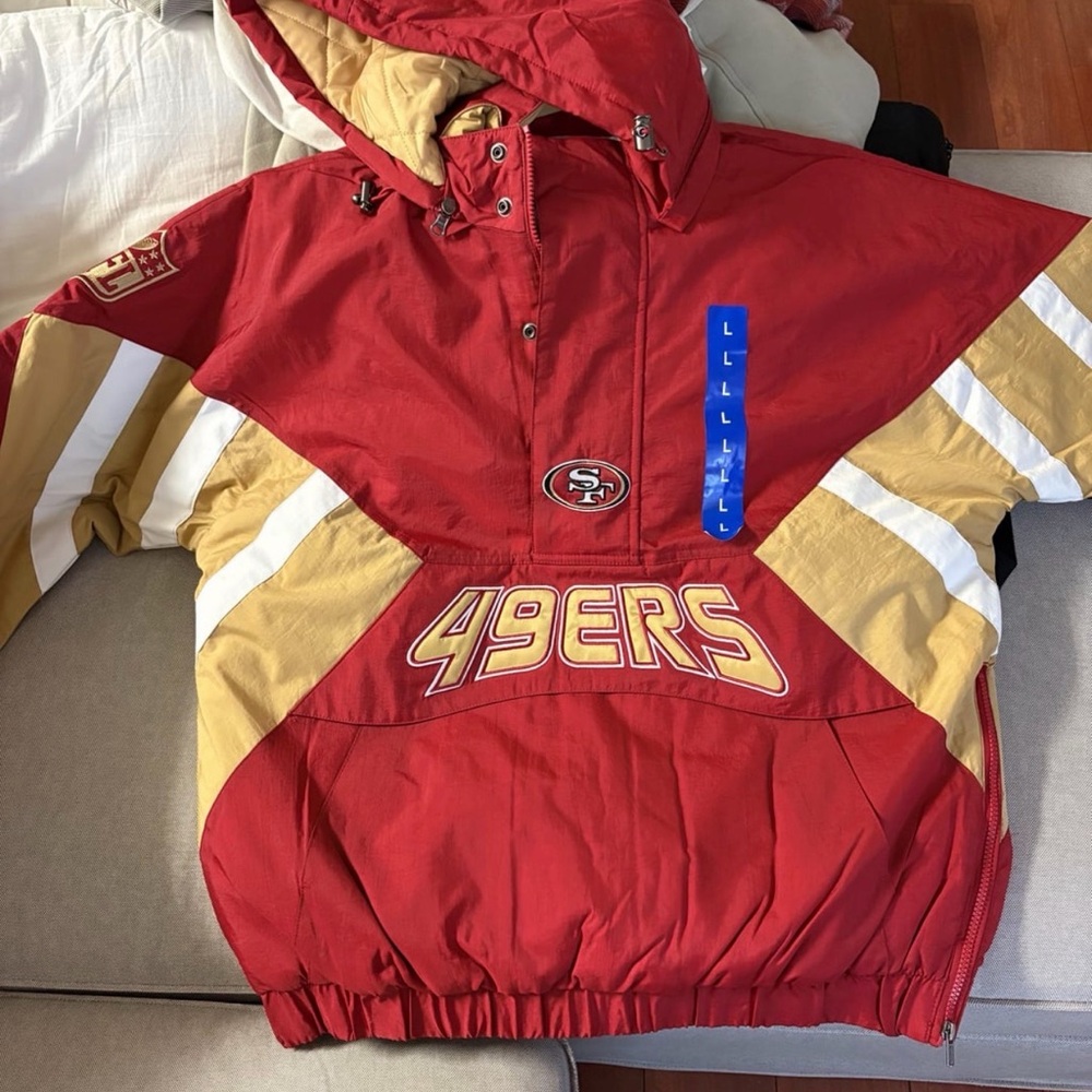 STARTER 49ers pro line vintage jacket